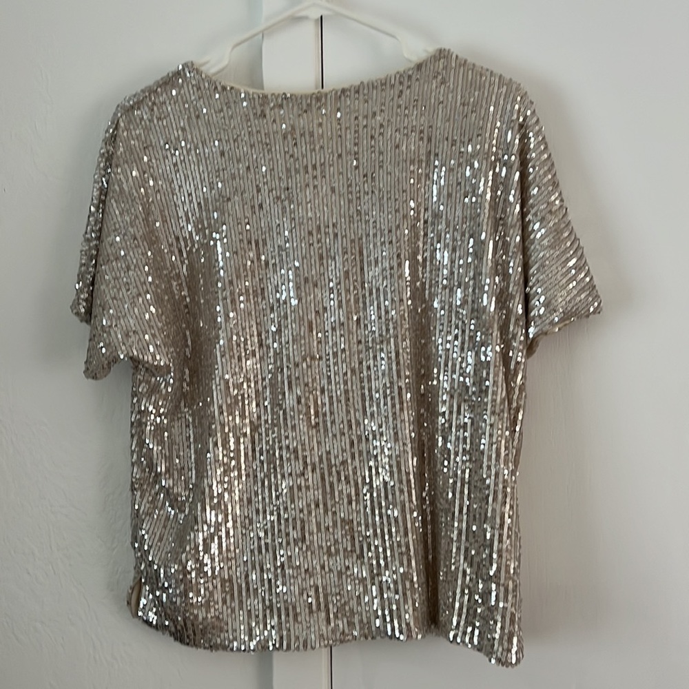 NWOT H&M Sequin Top - Picture 3 of 5